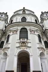 historic buildings in Salzburg,here Kollegien church
