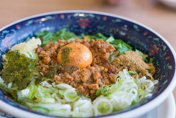 台湾まぜそば（Taiwan Soupless Noodle）