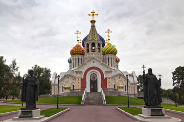 Fototapeta na wymiar Cathedral of blessed Prince Igor of Chernigov