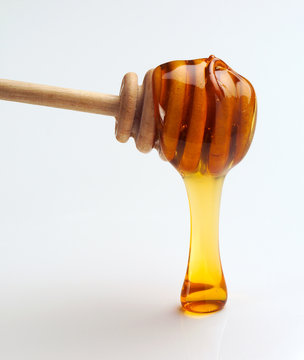 Honey Pour from Twizzle Stick against white