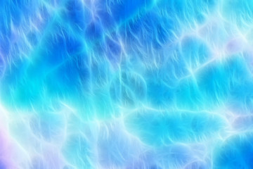 Fototapeta na wymiar Abstract blue and white fractal texture