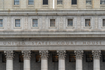 united states court house in new york city usa