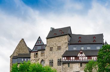 Limburger castle in Limburg an der Lahn, Germany