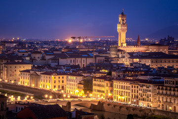 Naklejka premium Florence Panorama. Panoramic image of Florence,