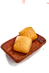 Small buns lie in the bread basket