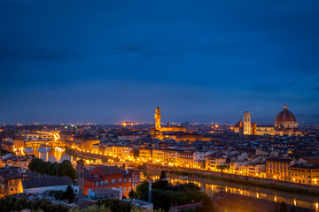 Obraz premium Florence Panorama. Panoramic image of Florence,