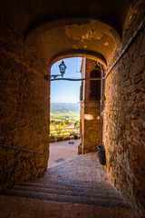 Fototapeta premium Volterra, known to the ancient Etruscans as Velathri, to the Romans as Volaterrae, is a town and comune in the Tuscany region of Italy. 