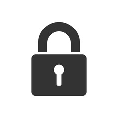 closed and open locks icon.