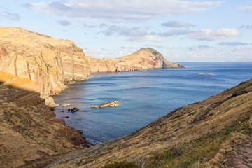 Obraz premium Landscape at Cape Ponta de Sao Lourenco on Madeira island, Portugal