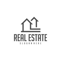 Building Idea logo template, Modern City logo designs concept, Real Estate logo Vector Illustration