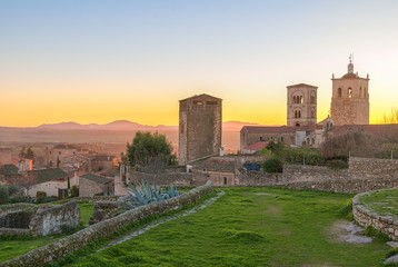 Fototapeta na wymiar Medieval town of Trujillo in Extremadura, Spain