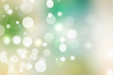 Abstract delicate gradient green light and yellow pastel spring or summer bokeh background. Beautiful texture.