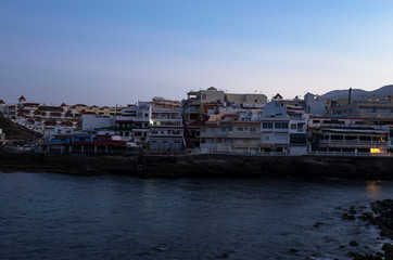 Fototapeta na wymiar Fisherman's Village by the Sea, Tenerife Island