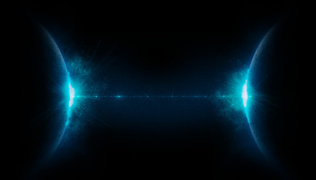 spazio, pianeti comunicanti, nemesi, raggio di luce,