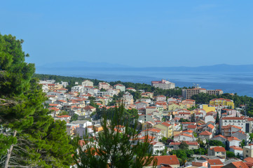 Adriatic Sea coast. Makarska riviera of Dalmatia, Croatia