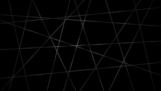 Abstract Dark Background Of Intersecting Lines In Gray Colors