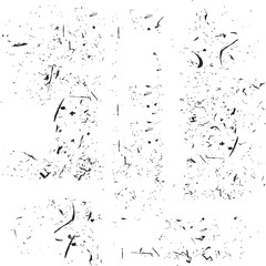 Fototapeta premium Grunge white and black wall background. Vector illustration.