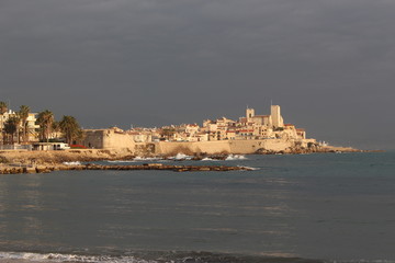 Vieil Antibes et ses remparts