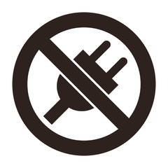 No plug icon