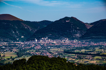 Gubbio From the hills