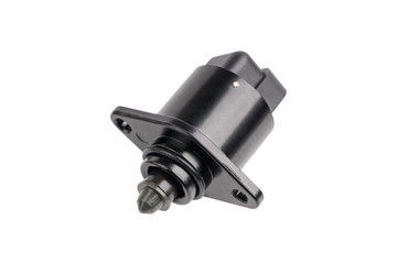 electronic valve-idling air count for car. isolated on white background.