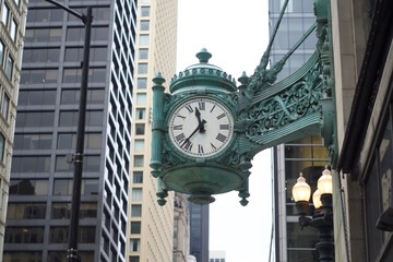 Fototapeta na wymiar Chicago Clock