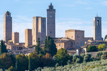San Gimignano, Türme der Familien, Italien