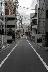 Fototapeta na wymiar street in shibuya