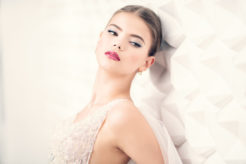 beautiful young bride