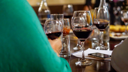 Wine tasting