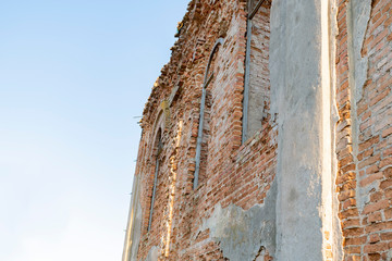 Fragment of the old destroyed synagogue