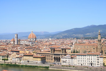 Florence, city in central Italy and birthplace of the Renaissance, it is the capital city of the Tuscany region, Italy