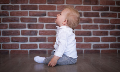 Naklejka premium Child
