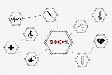 Creative medical drawing