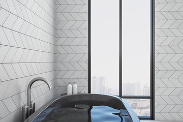 Modern bathroom interior