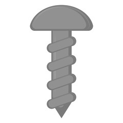 Isolated construction bolt on a white background - VEctor