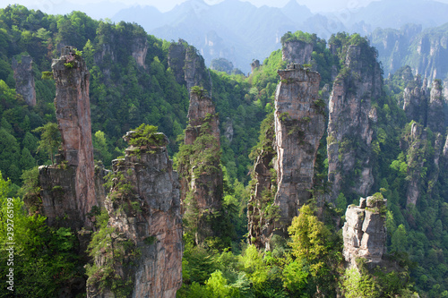Zhangjiajie National Forest Park In Wulingyuan Scenic Area Hunan Province China Wall Mural Svetlana Nikolaeva Zhangjiajie National Forest Park In Wulingyuan Scenic Area Hunan Province China Wall Mural Svetlana Nikolaeva