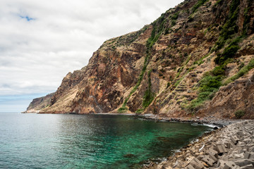 Fototapeta na wymiar Lagoon Ocean in Madeira - Madeira, Portugal