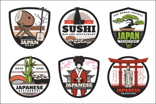 Japanese traditions, culture and food icons