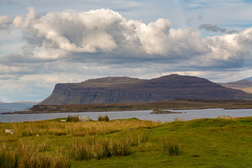 A Lock and Mountain on the Isle of Mull