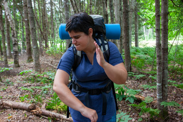 whacking a bug camping