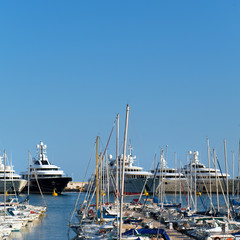 Harbor in France