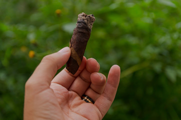 Puro tabaco mexicano cigar