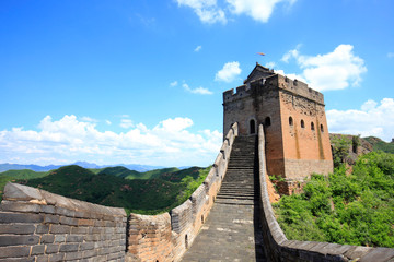 The Great Wall is in China.