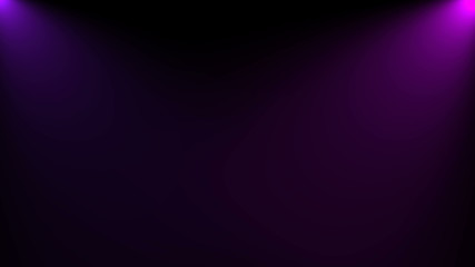 Scene illumination bright lighting with spotlights, 3d rendering computer generated background