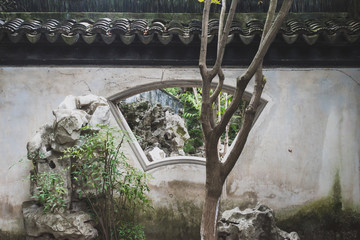 Tuisi Garden in the old town of Tongli, Jiangsu, China