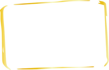 Gold Square frame variation illustration