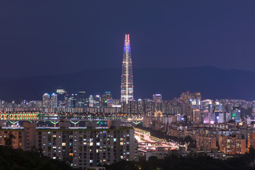 Fototapeta premium View of Seoul South Korea