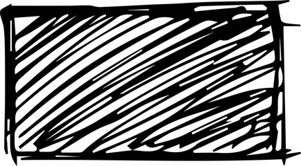 Black Square frame variation illustration
