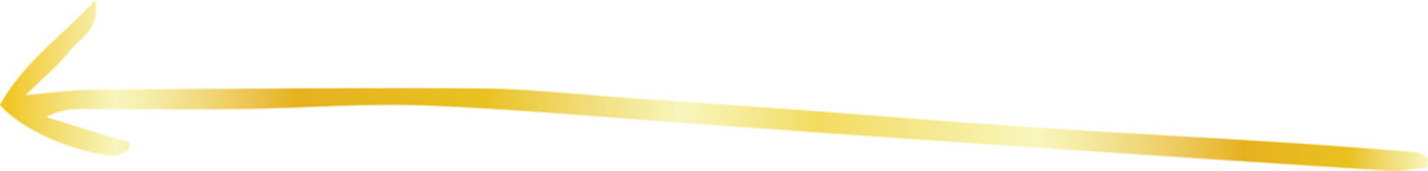 Gold Simple thin arrow variation illustration